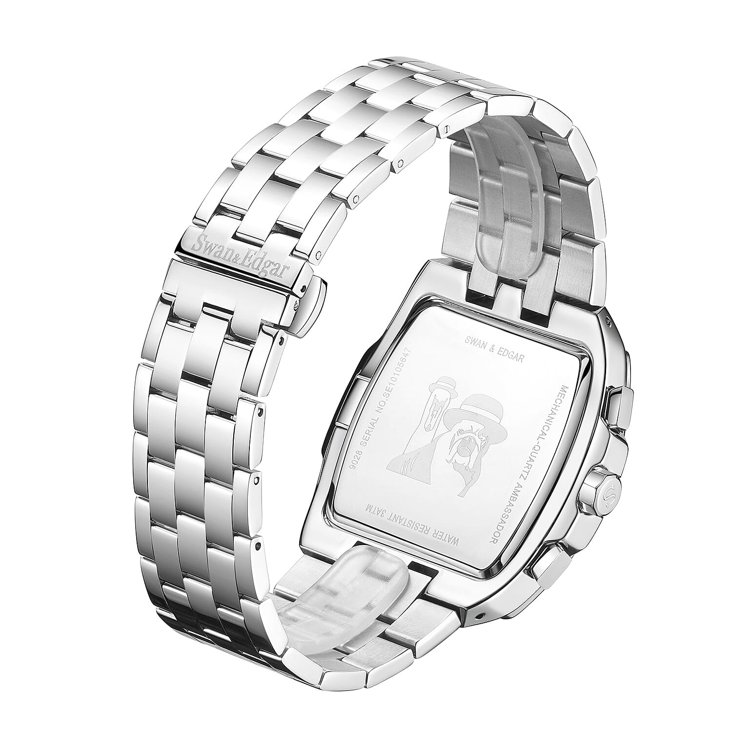 Swan and Edgar Ambassador Mechanical Quartz Hybrid Watch