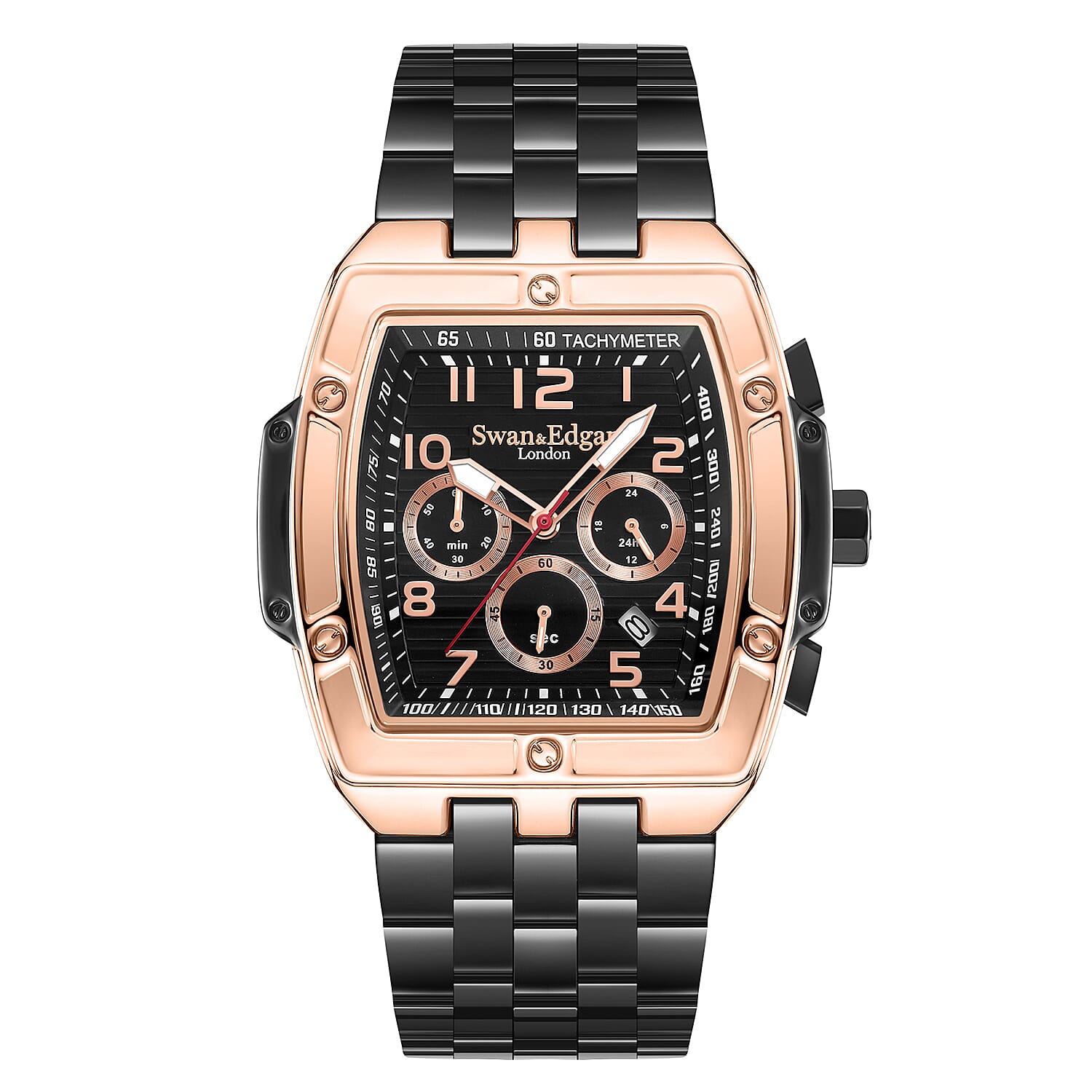 Seiko Quartz Chronograph Mens Watch in Stainless Steel