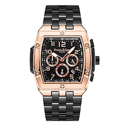 Swan and Edgar Ambassador Mechanical Quartz Hybrid Watch