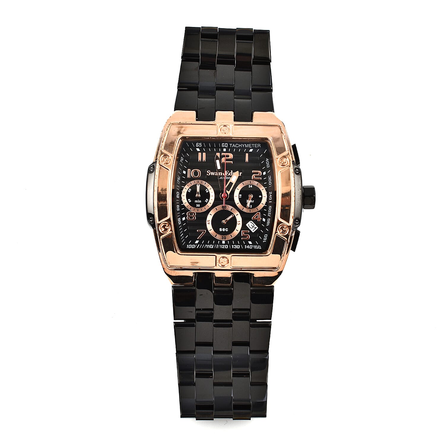 Seiko Quartz Chronograph Mens Watch in Stainless Steel