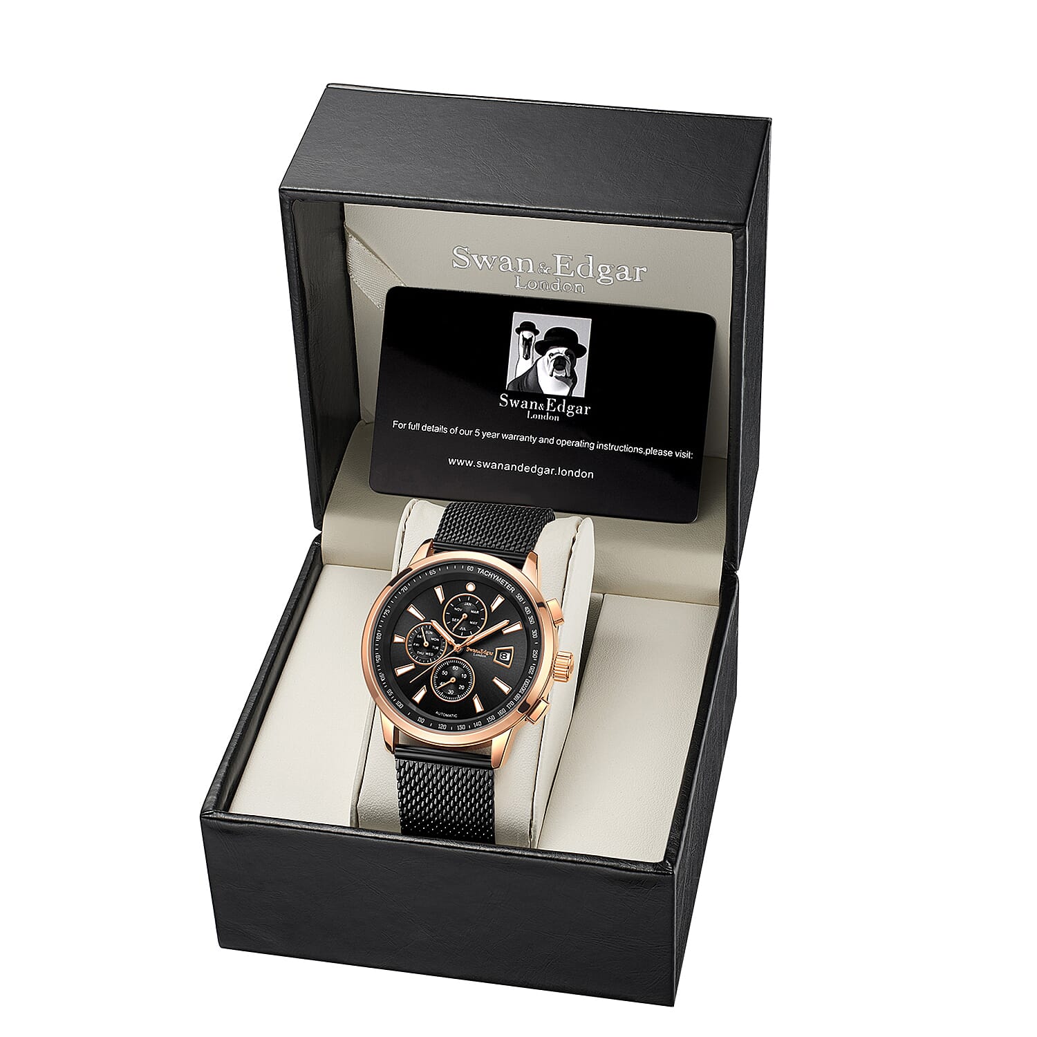 Automatic Mens Watch in Stainless Steel