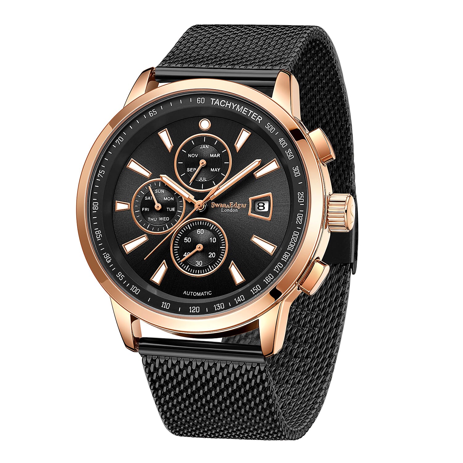 Automatic Mens Watch in Stainless Steel