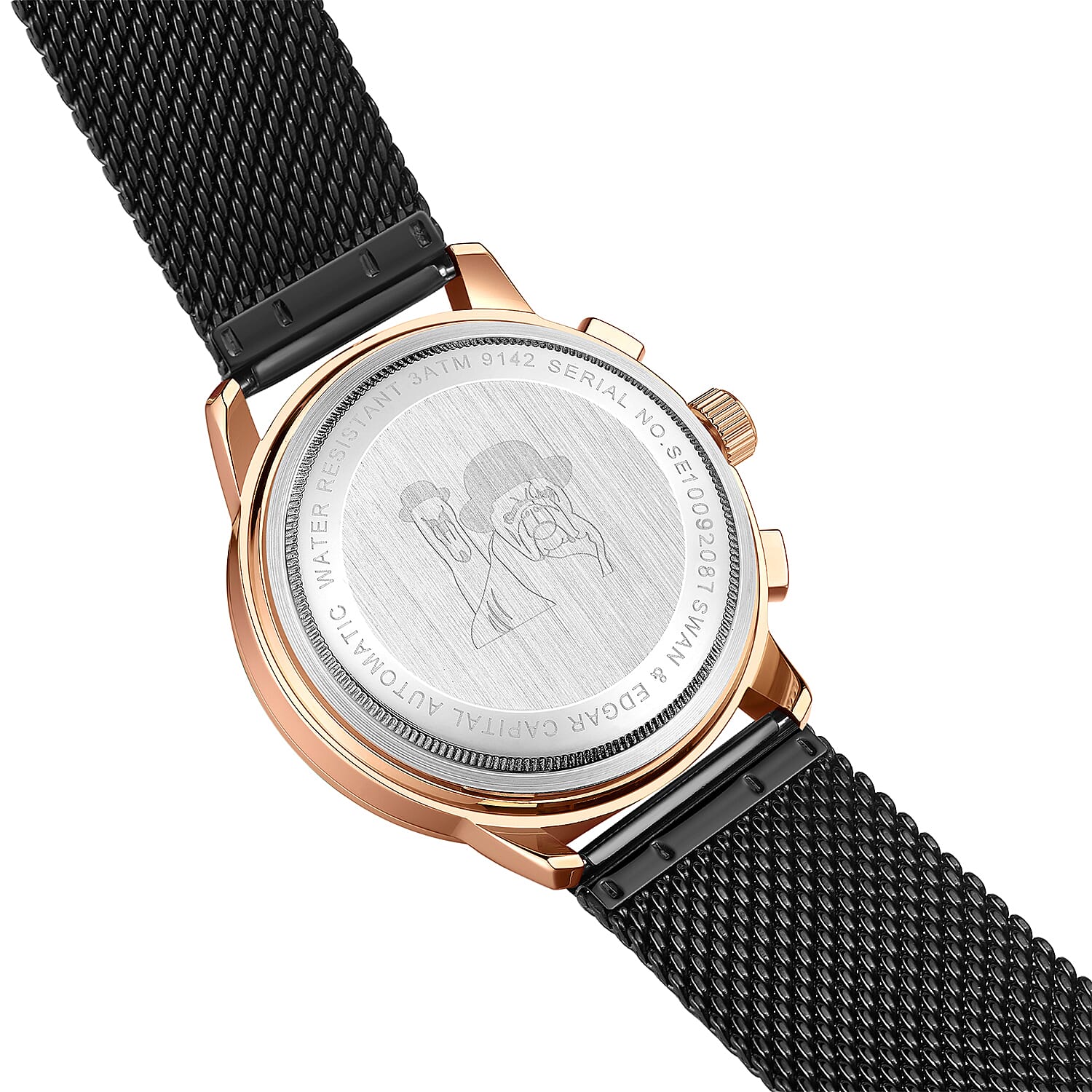 Automatic Mens Watch in Stainless Steel