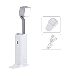 Multifunction Telescopic Table Lamp with 3 Brightness Settings - Pink