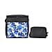 Set of 2 (5L-20L) Floral printed Picnic Cooling Bag - Black