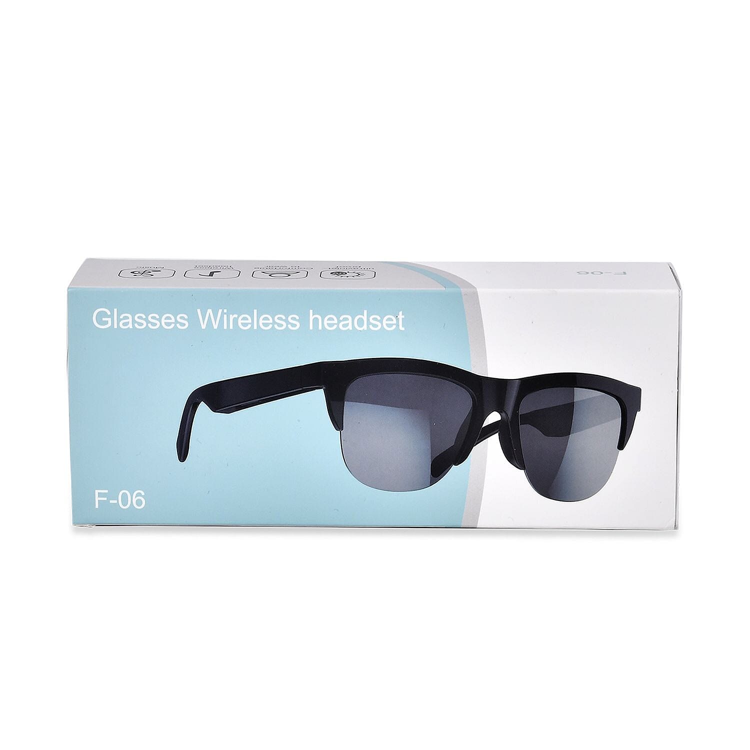 Smart Wireless Bluetooth Sunglasses - Black