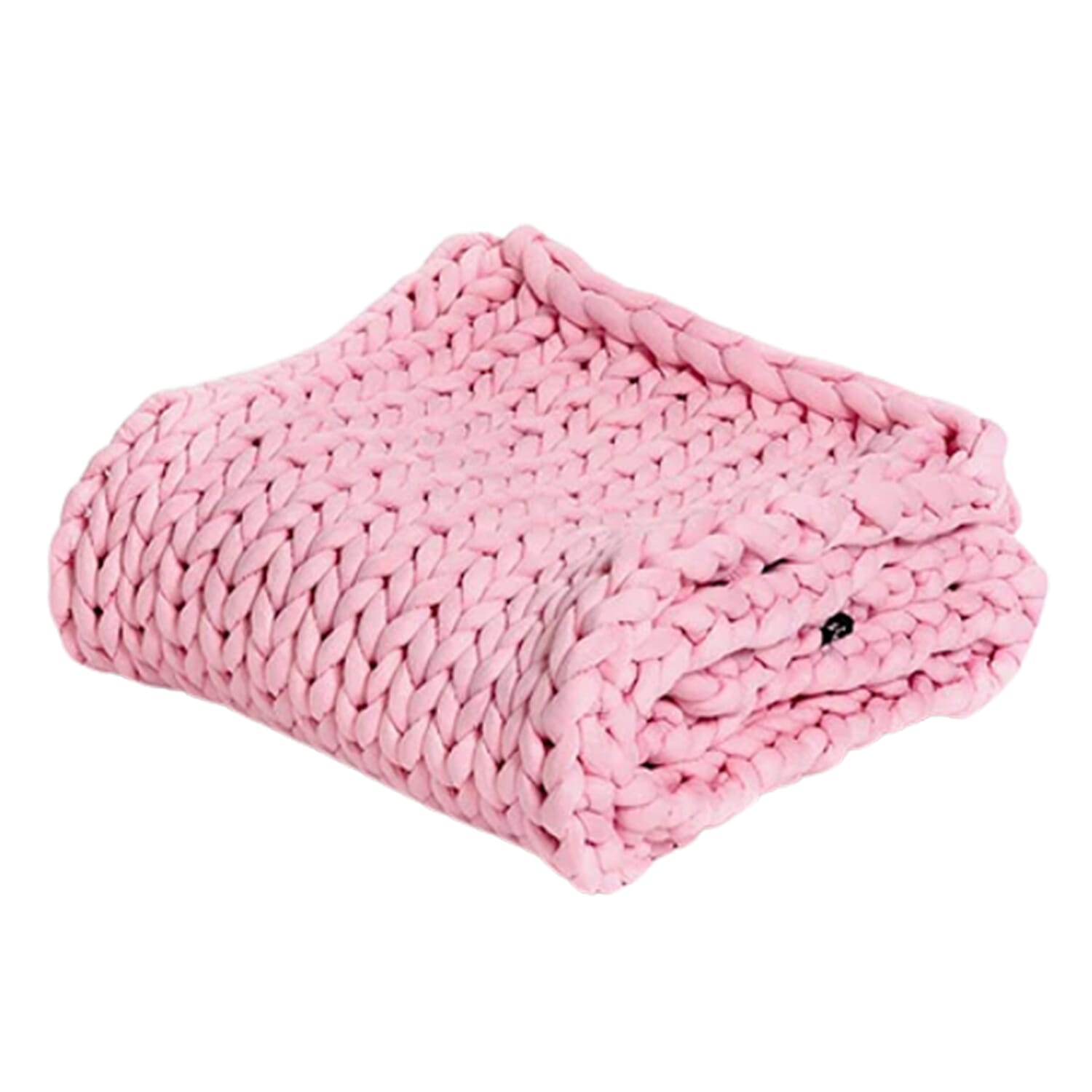 Misty Knit Weighted Blanket (Size Queen) - Snow White