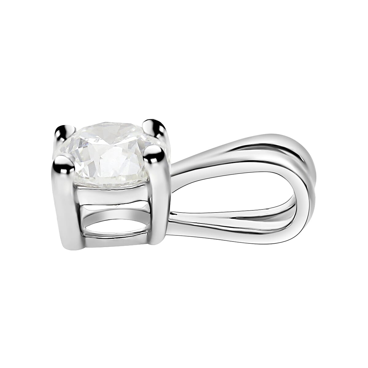 First Time Ever Luxuriant Diamond - 950 Platinum Lab Grown Diamond (VS-E-F) Solitaire Pendant