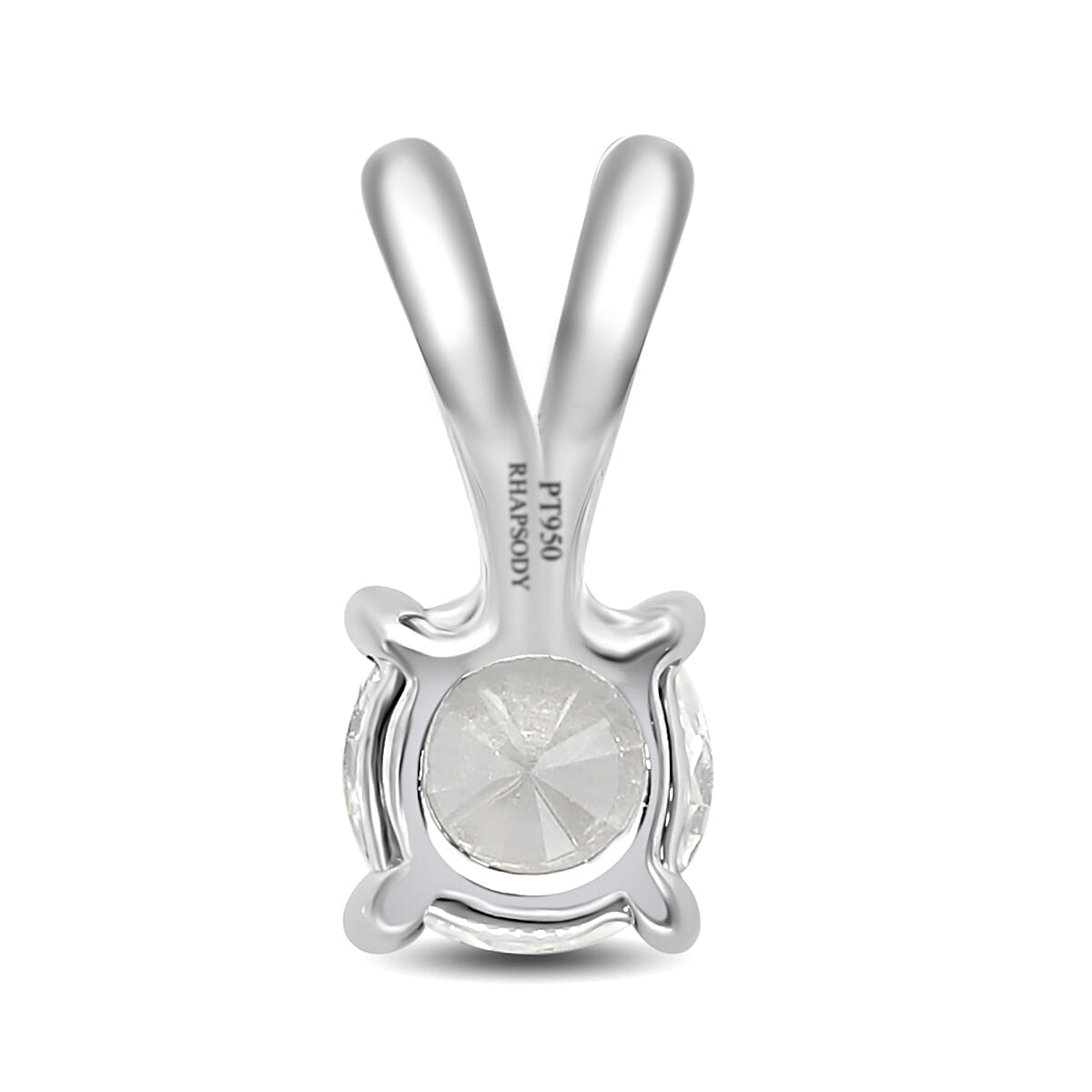 First Time Ever Luxuriant Diamond - 950 Platinum Lab Grown Diamond (VS-E-F) Solitaire Pendant