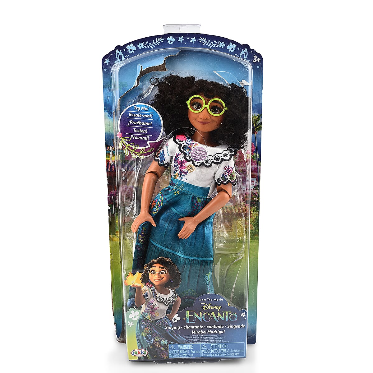 Disney singing Mirabel Madriga from Encanto, sings in English, French, Spanish, Dutch and Italian