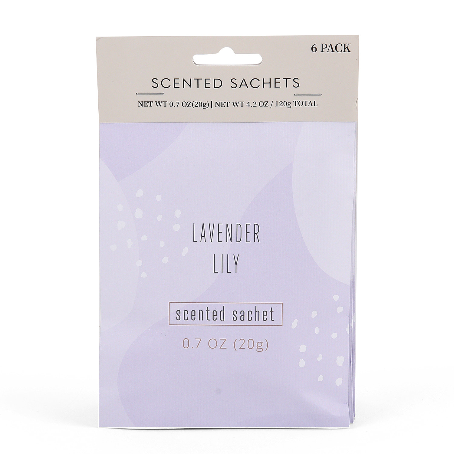 Scented Drawer Liners - Lavender & Lily-  6 Sachets