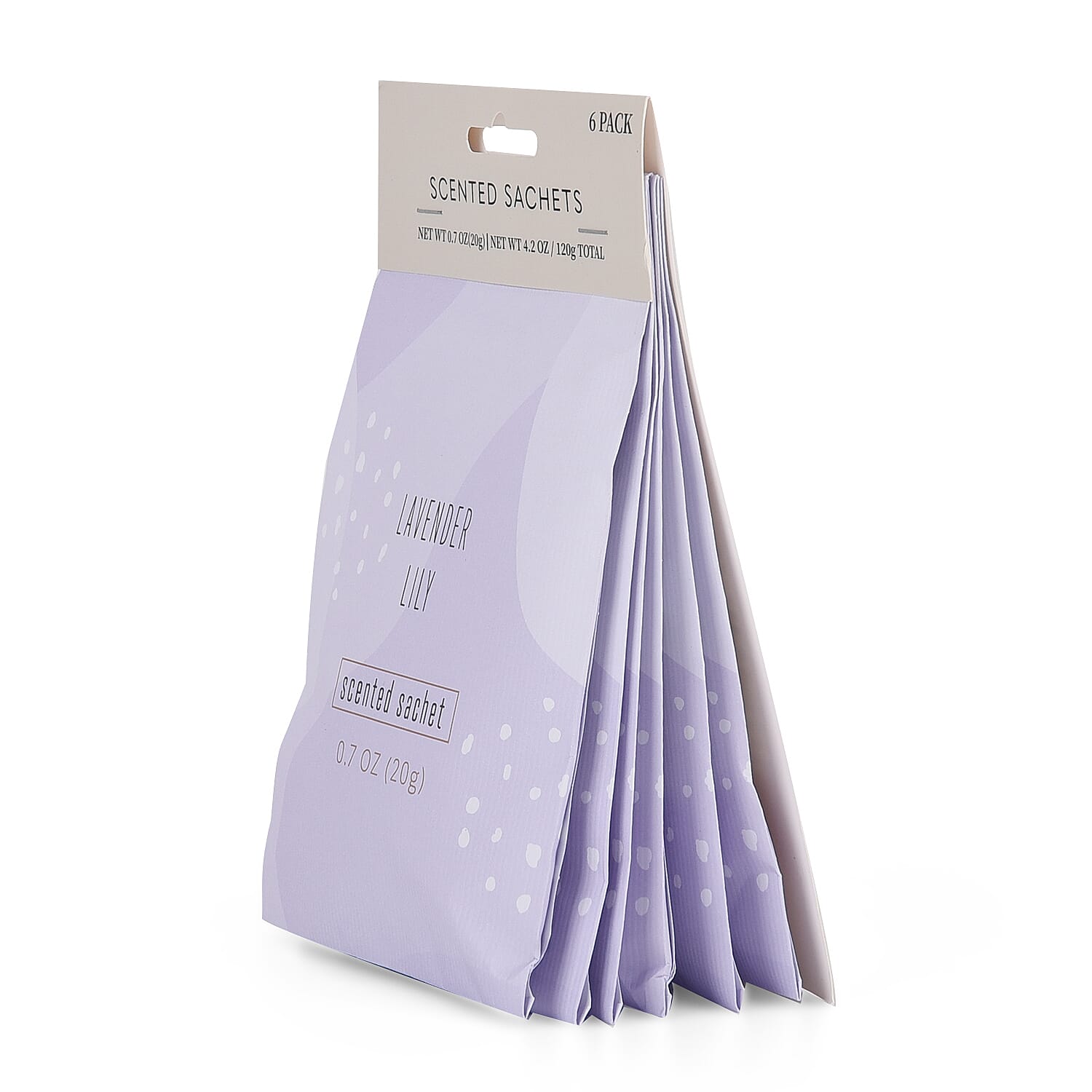 Scented Drawer Liners - Lavender & Lily-  6 Sachets