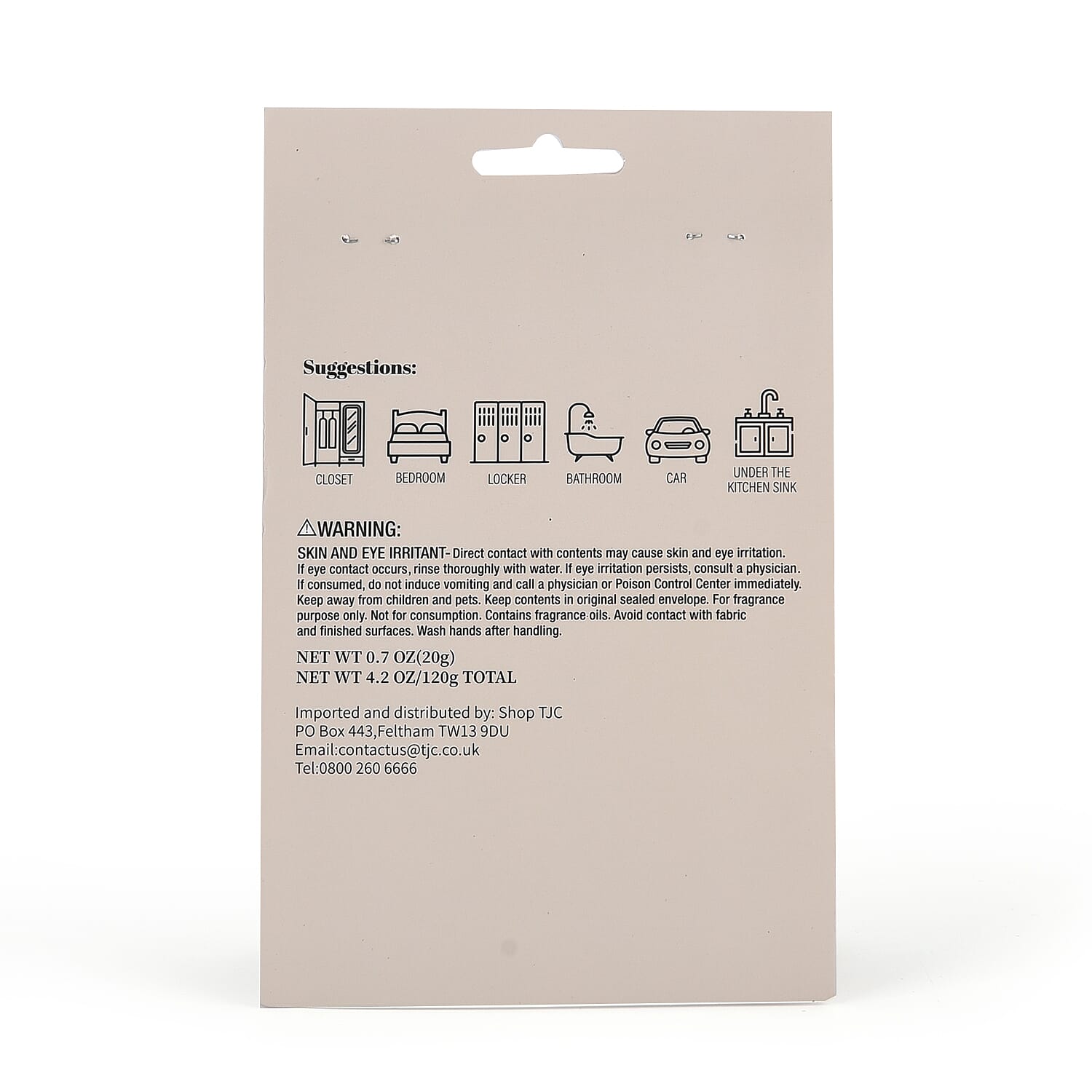 Set of 6 Scented Sachets - Oceans