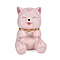 Cute Decorative Cat Figurine Money Bank - Pink