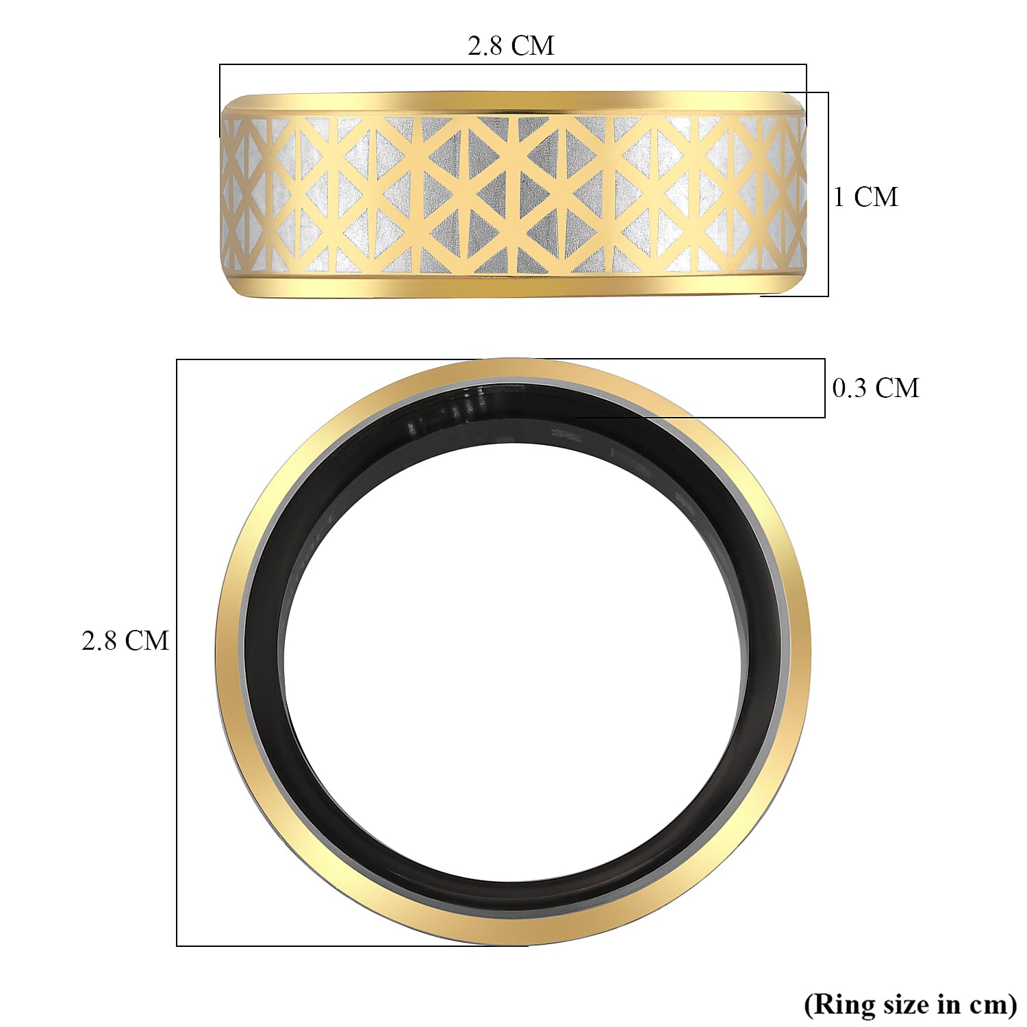 SoulSmart Unisex Smart Ring with Multifunctional Features (Heart Rate Sleep Monitoring Step Recording Sport)