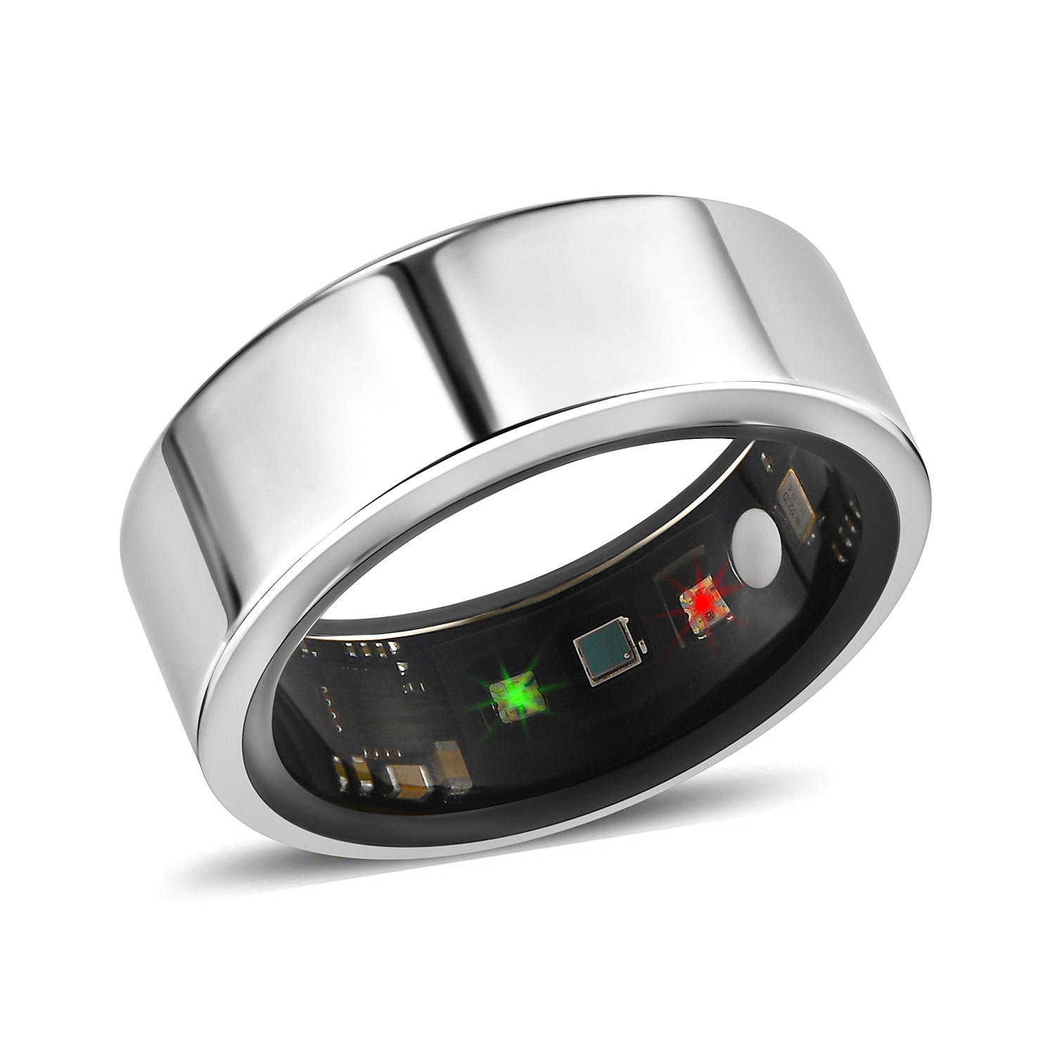 SoulSmart-Unisex-Stainless-Steel-Smart-Ring-with-Multifunctional-Heart