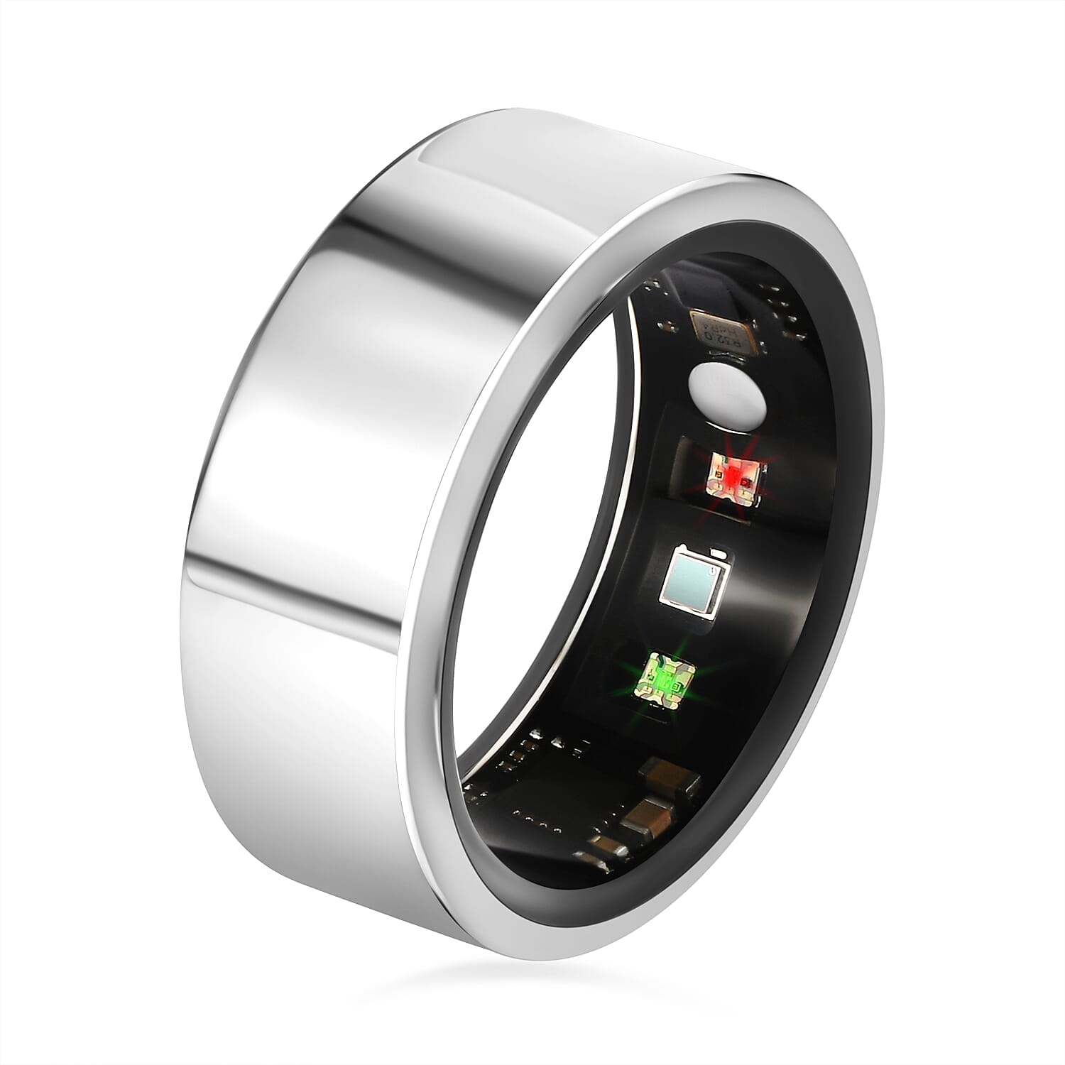 SoulSmart Unisex Smart Ring with Multifunctional Features (Heart Rate Sleep Monitoring Step Recording Sport)