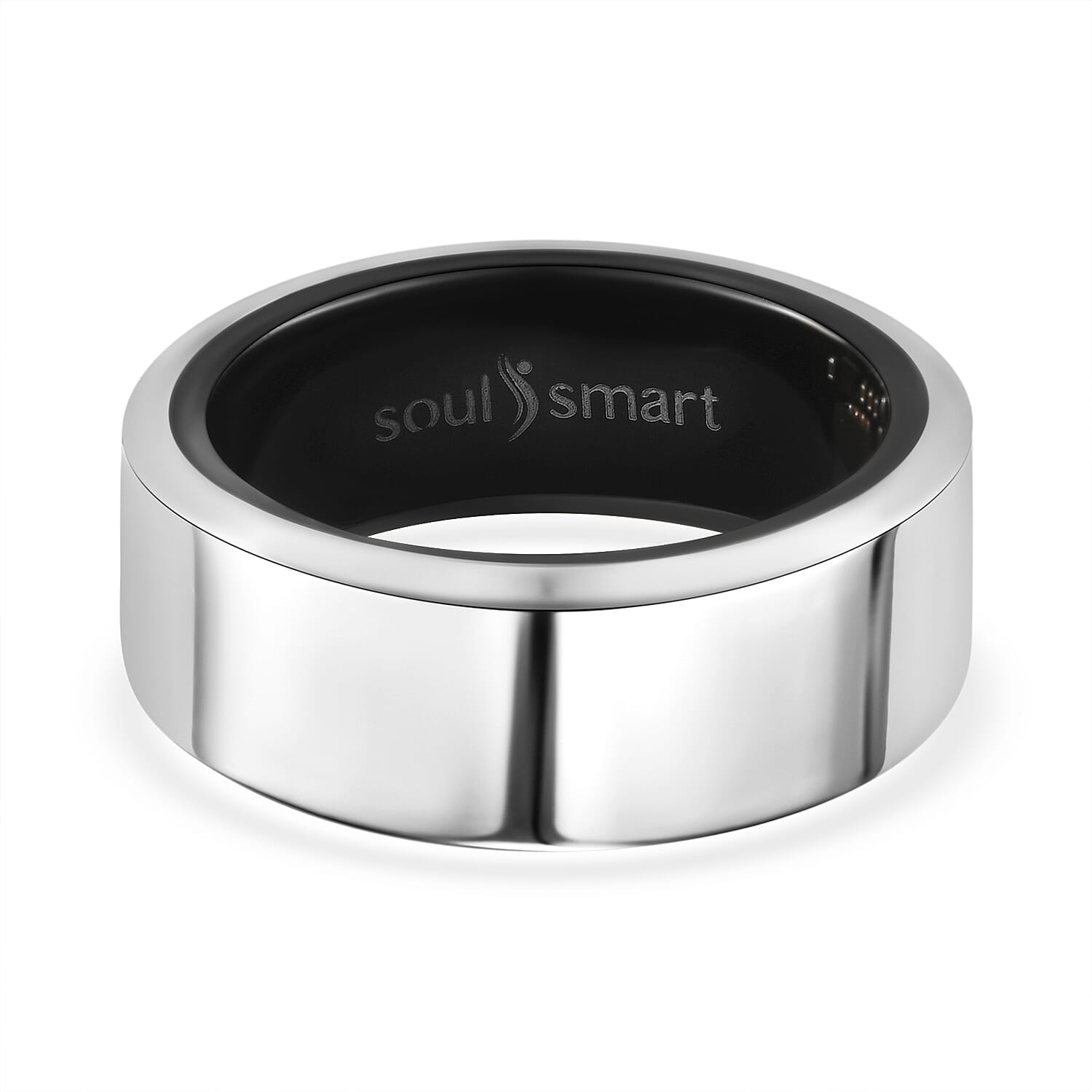SoulSmart Unisex Smart Ring with Multifunctional Features (Heart Rate Sleep Monitoring Step Recording Sport)