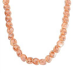 Close Out Deal - Orange Austrian Crystal Necklace (Size - 20-2 Ext)