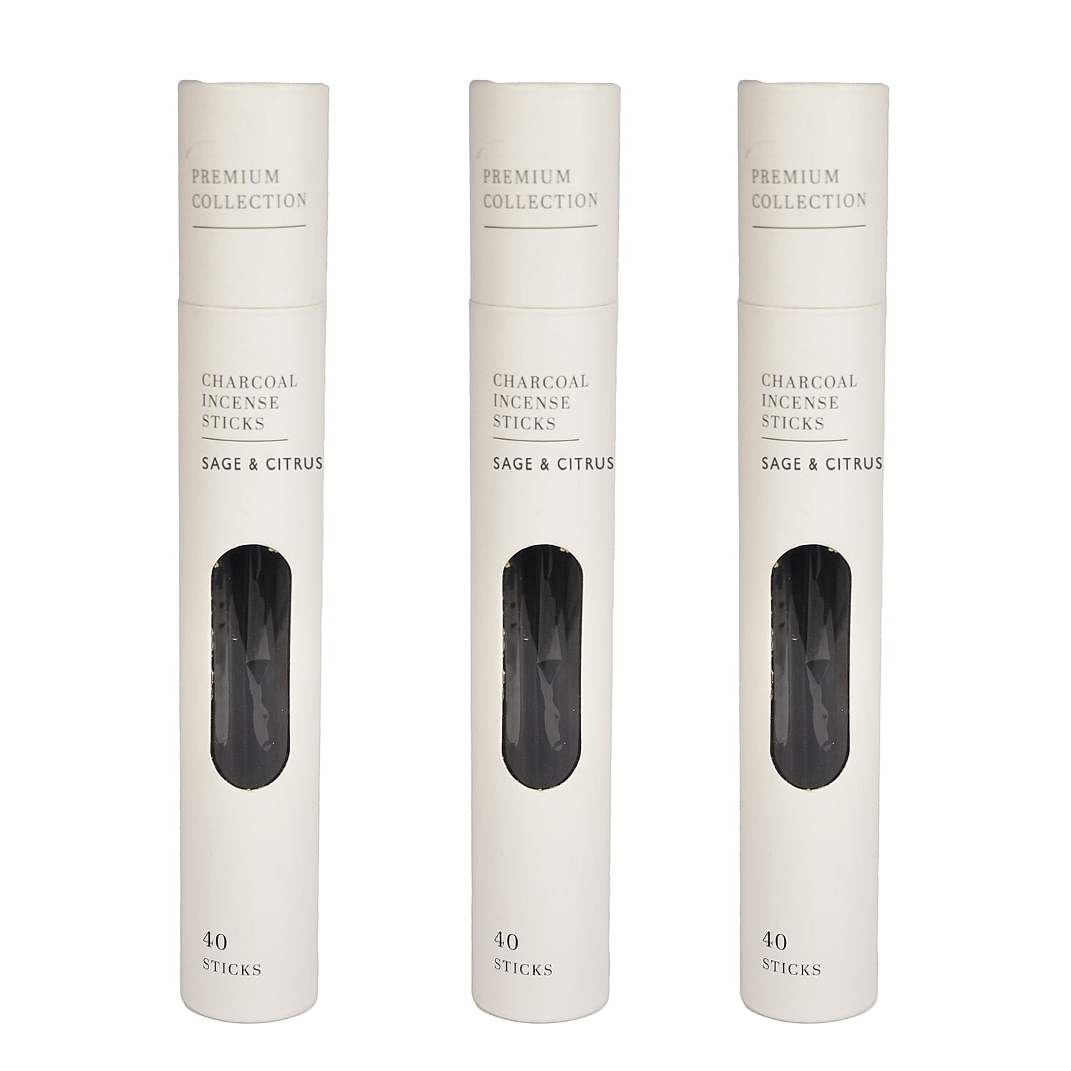 Set of 3 Incense Sticks 40 each - Sage & Citrus