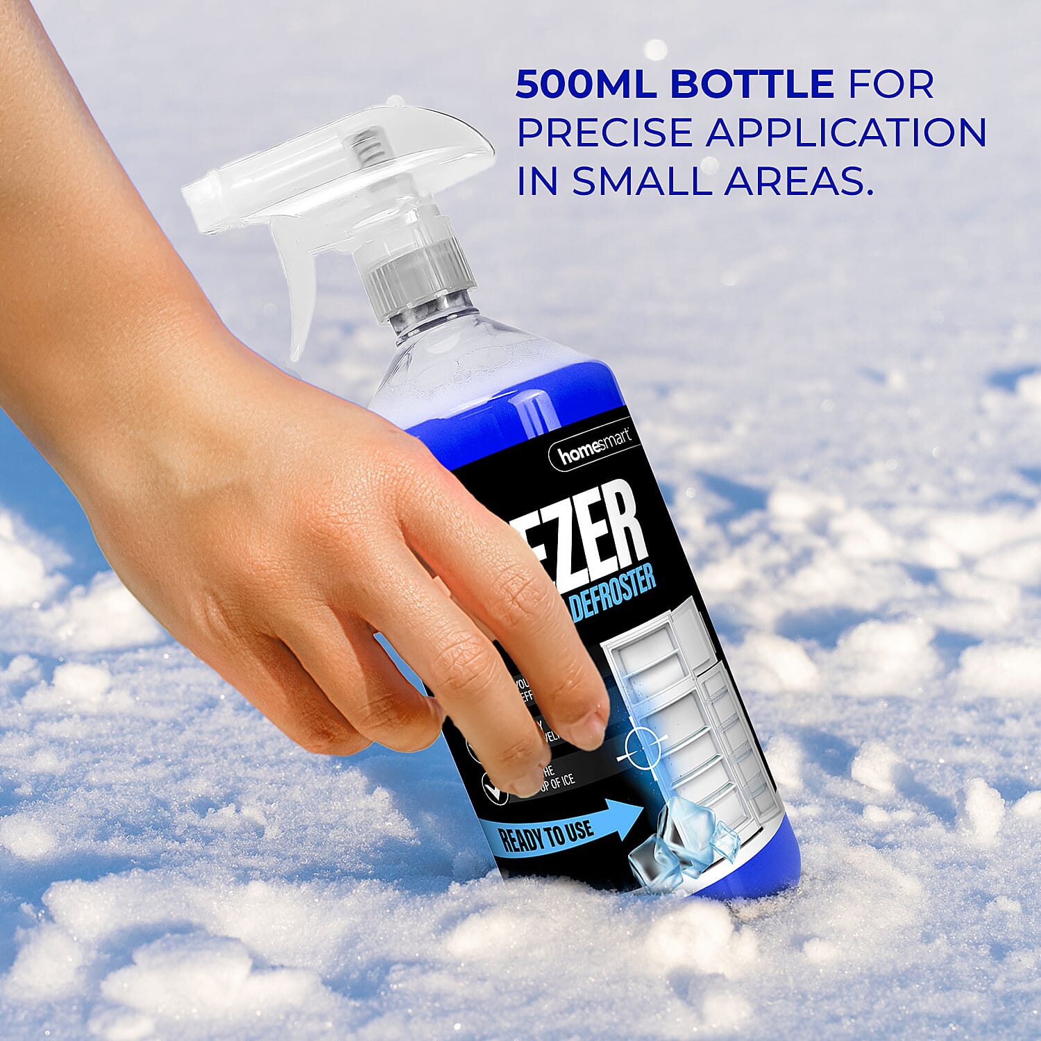 Set of 2 - Homesmart Freezer Defroster Spray (Capacity 2x500ml) Set of 2 - Homesmart Freezer Defroster Spray (Capacity 2x500ml)
