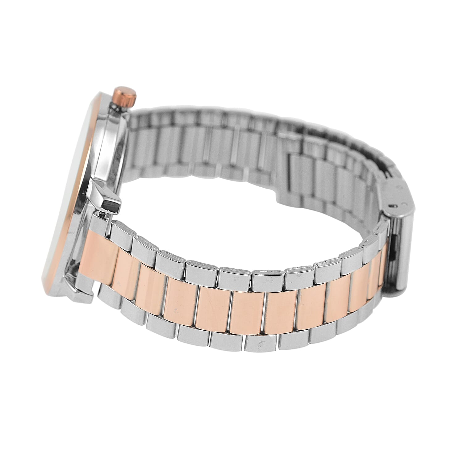 The Diamond & Co. Ladies Watch with Genuine Diamond Rose Gold Dial