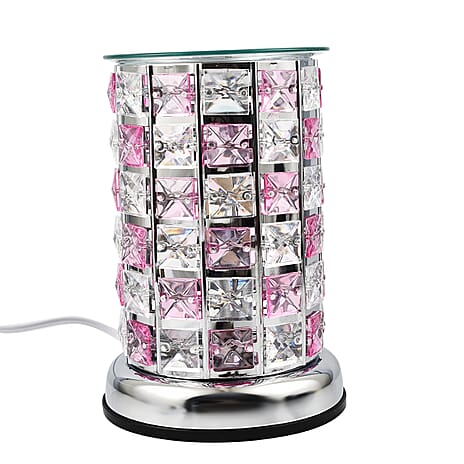 Lesser and Pavey Desire Crystal Aroma Lamp - Pink - Clear