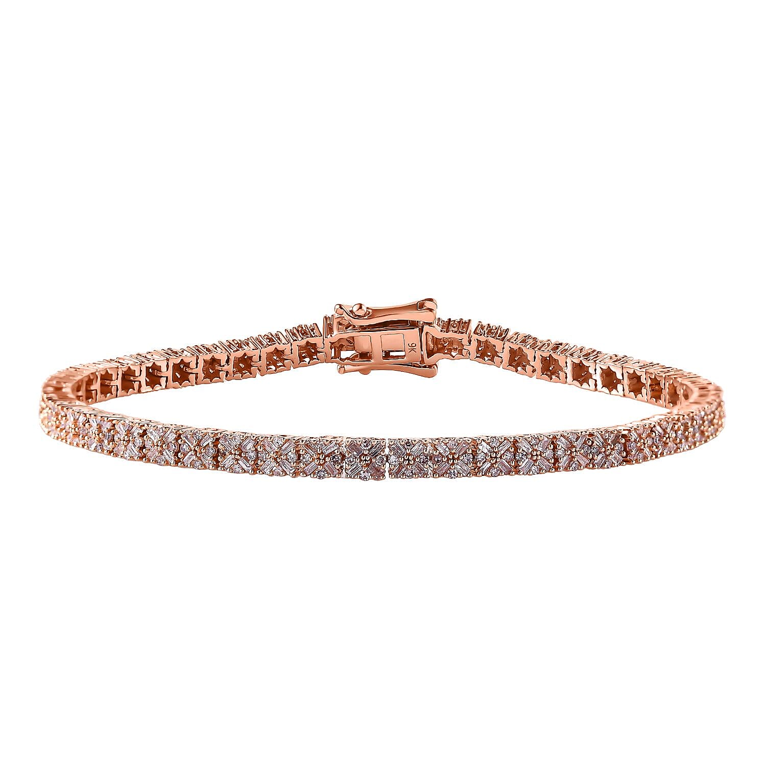 Limited Edition- 9K Rose Gold Certified Natural Pink Diamond