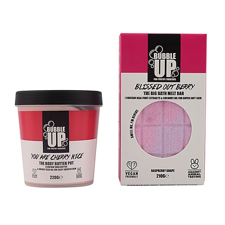 Bubble Up You are Cherry Berry Blissful - The Pink Fruits Body Collection