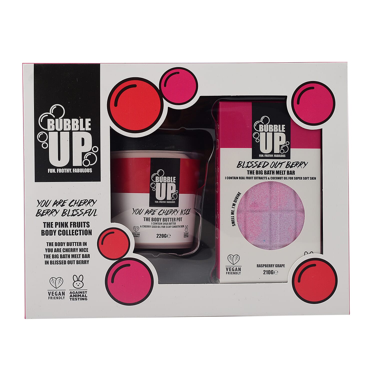 Bubble Up You are Cherry Berry Blissful - The Pink Fruits Body Collection Bubble Up You are Cherry Berry Blissful - The Pink Fruits Body Collection