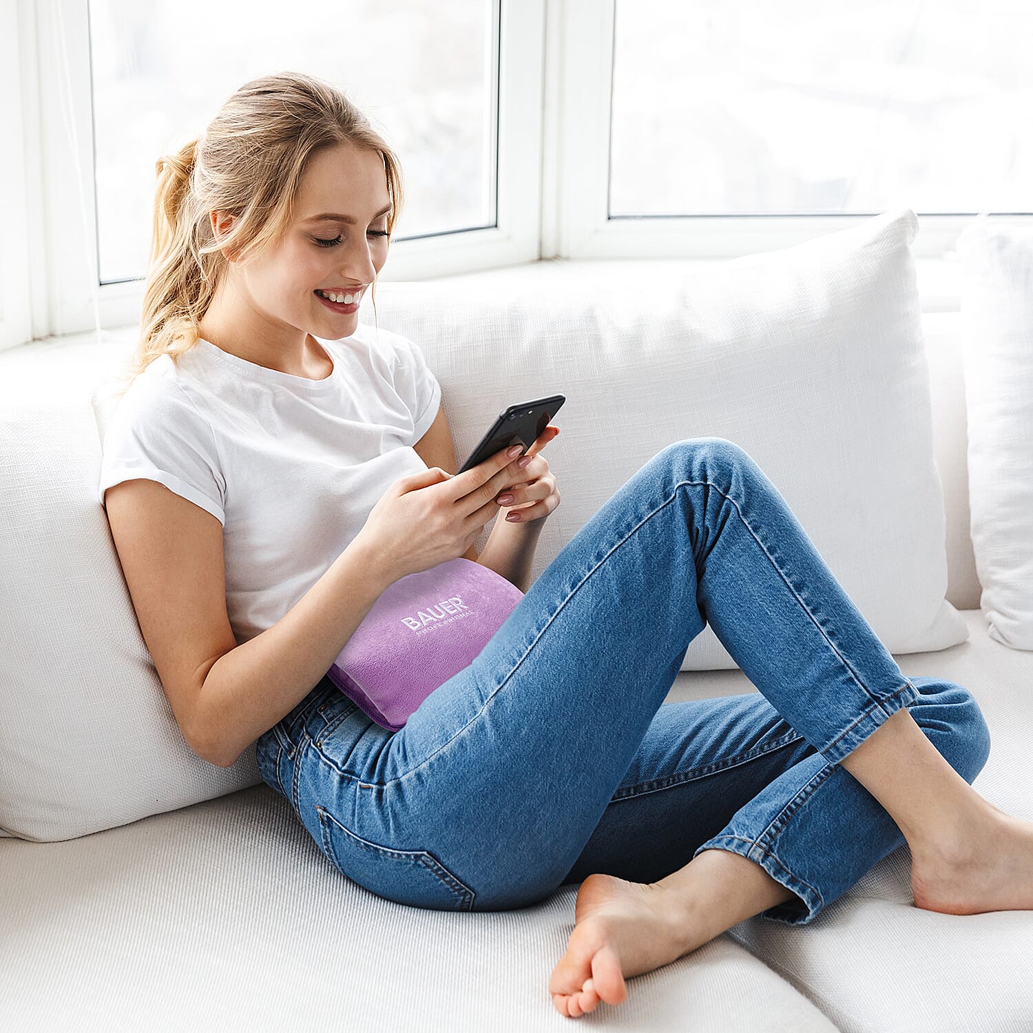 Home Essential -Bauer Rechargeable Electric Hand Warmers - Lilac