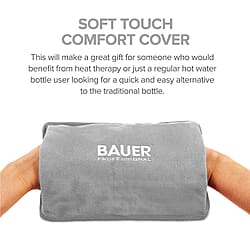 Home Essential -Bauer Rechargeable Electric Hot Water Bottle- Pink