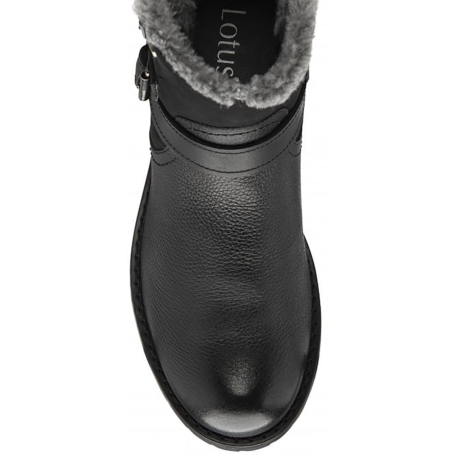 LOTUS Vermont Womens Leather Ankle Boots (Size 3) - Tan