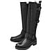 LOTUS Indiana Womens Knee High Leather Boots (Size 3) - Black