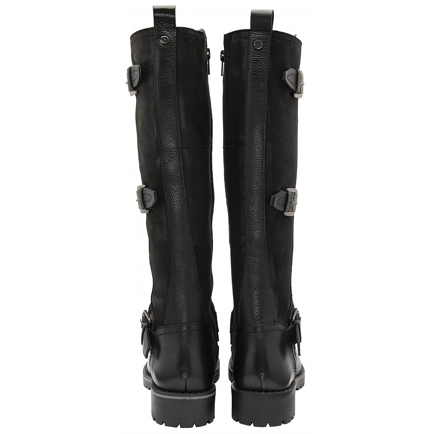 LOTUS Indiana Womens Knee High Leather Boots (Size 3) - Black