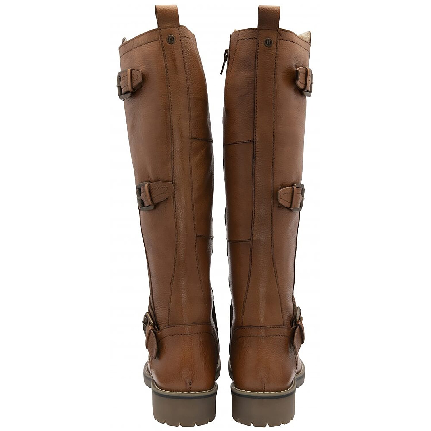 LOTUS Indiana Womens Knee High Leather Boots (Size 3) - Black