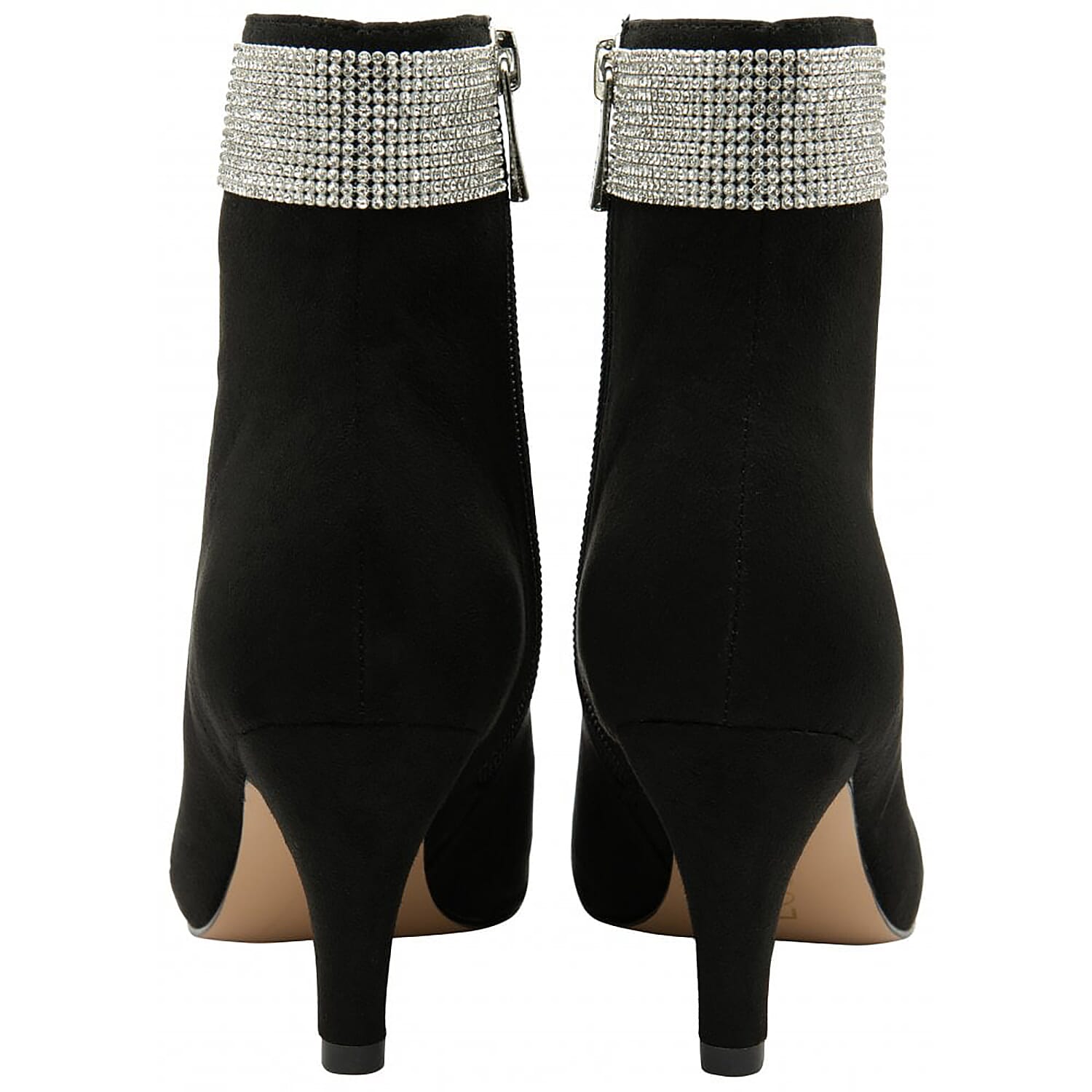 LOTUS Krystal Womens Leather Ankle Boots - Navy