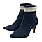 LOTUS Krystal Womens Leather Ankle Boots - Navy