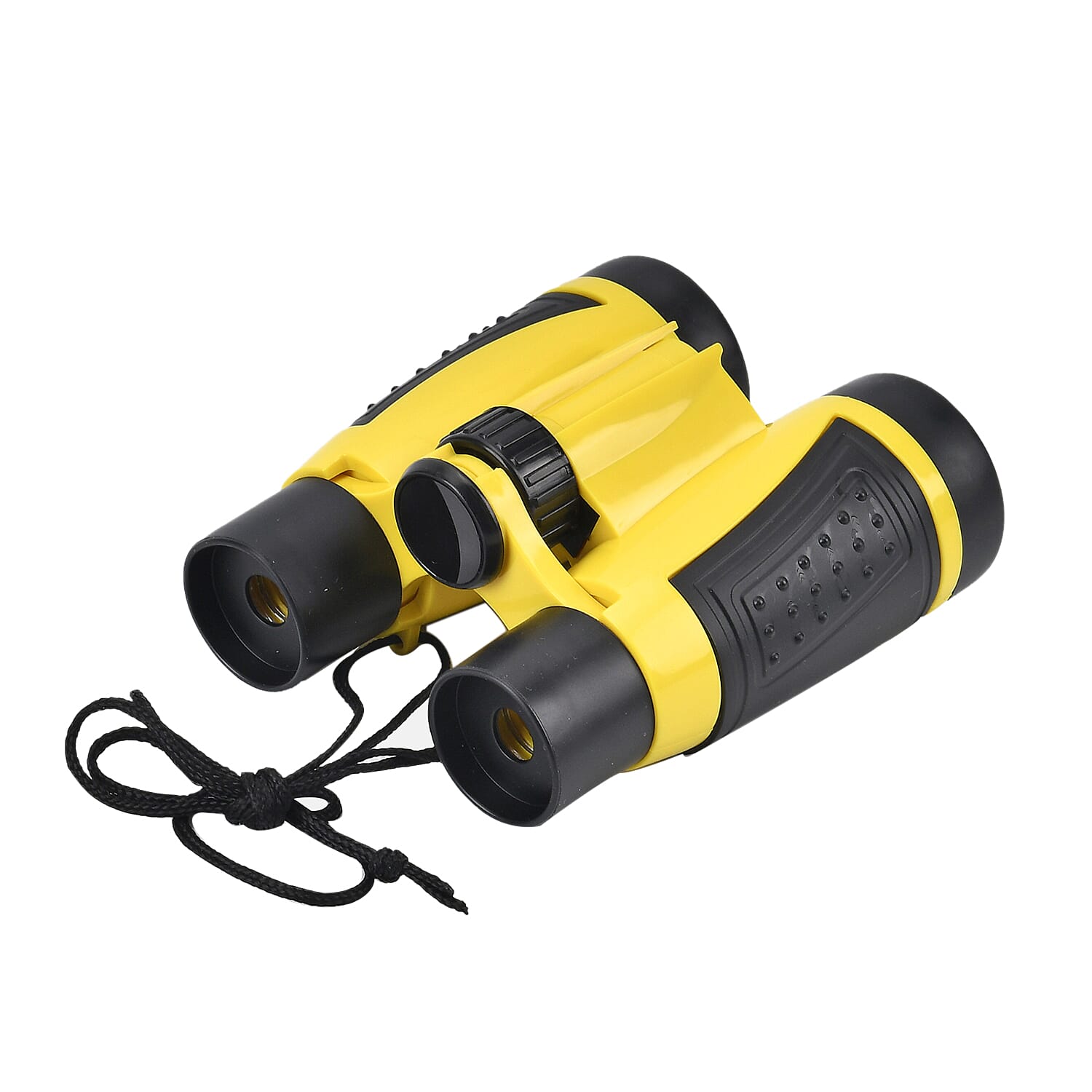 Birdwatchers Adventure Binocular (4X30mm) with Protection Carry Bag and Cleaning Cloth Included - Yellow