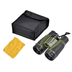 Birdwatchers Adventure Binocular (4X30mm) with Protection Carry Bag and Cleaning Cloth Included - Black