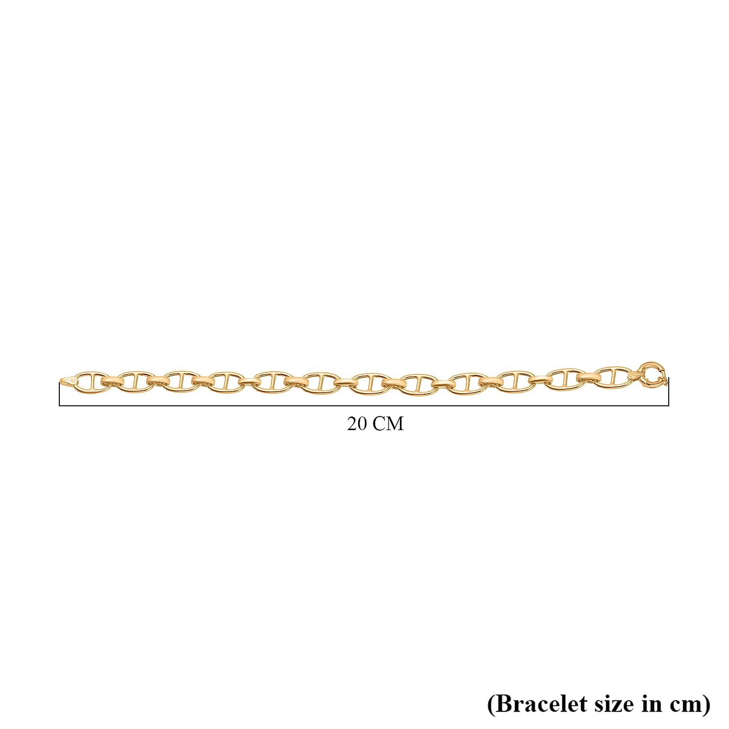 9K Yellow Gold Rambo Bracelet (Size - 7.5), Gold Wt. 4.01 Gms