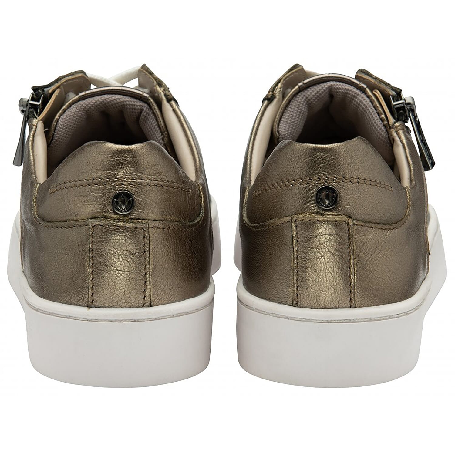 LOTUS Sander Womens Leather Trainers (Size 5) - Bronze