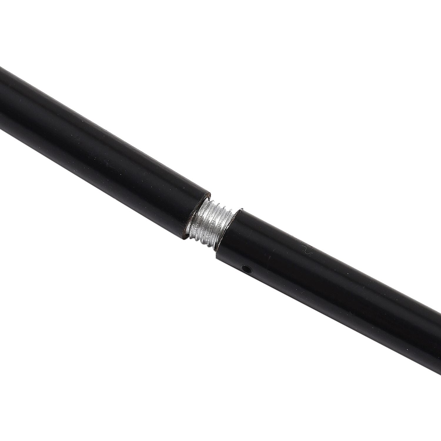 Solar Watering Can with Waterfall Fairy Light Strings - Black