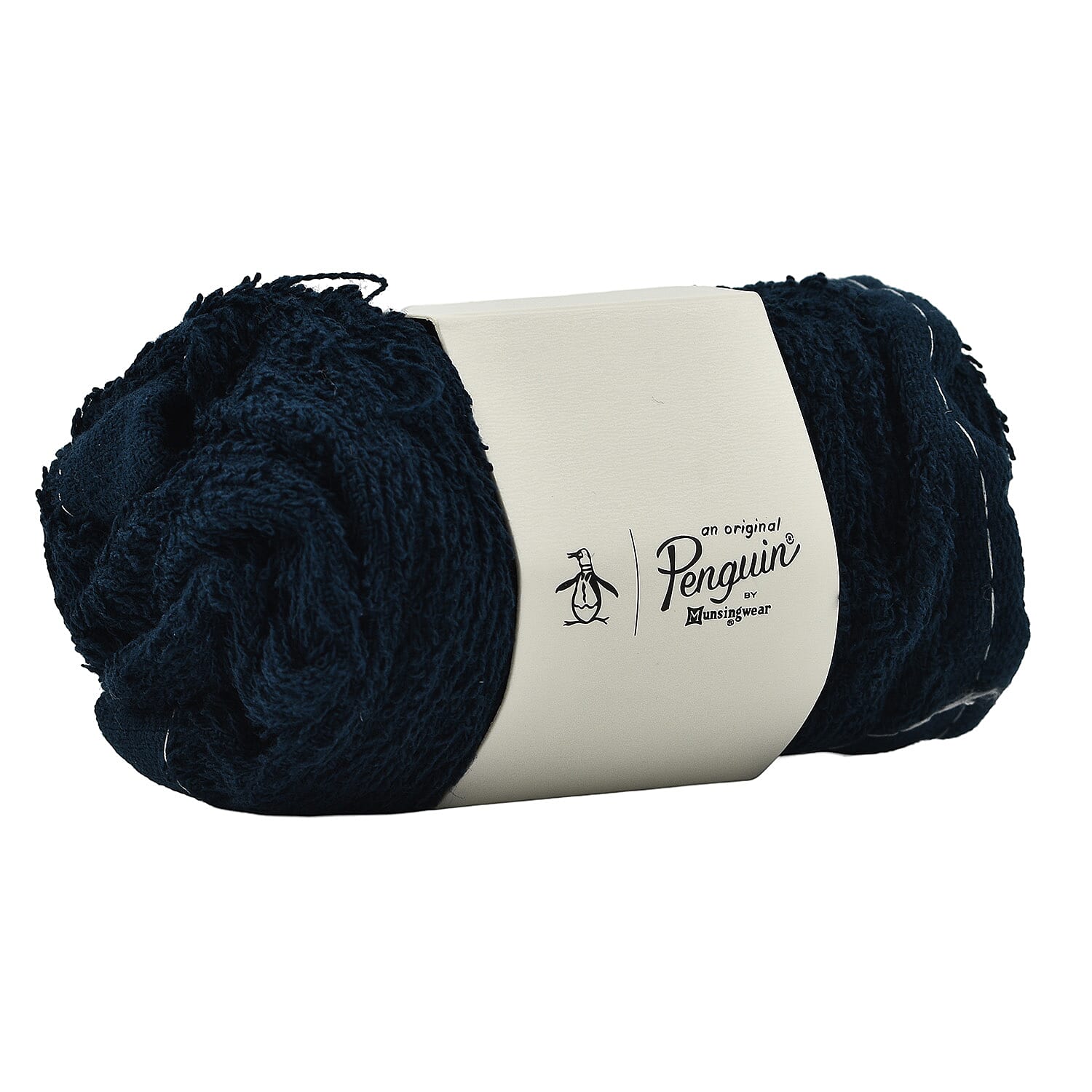 Original Penguin Bumper Box Set with 3 x 100ml Body Washes, 250ml Shampoo - Conditioner, Socks, Beanie Hat - Flannel