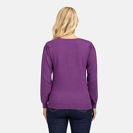 Viscose Cardigan and Sweater-Jumper (Size 1x1 cm) - Light Blue