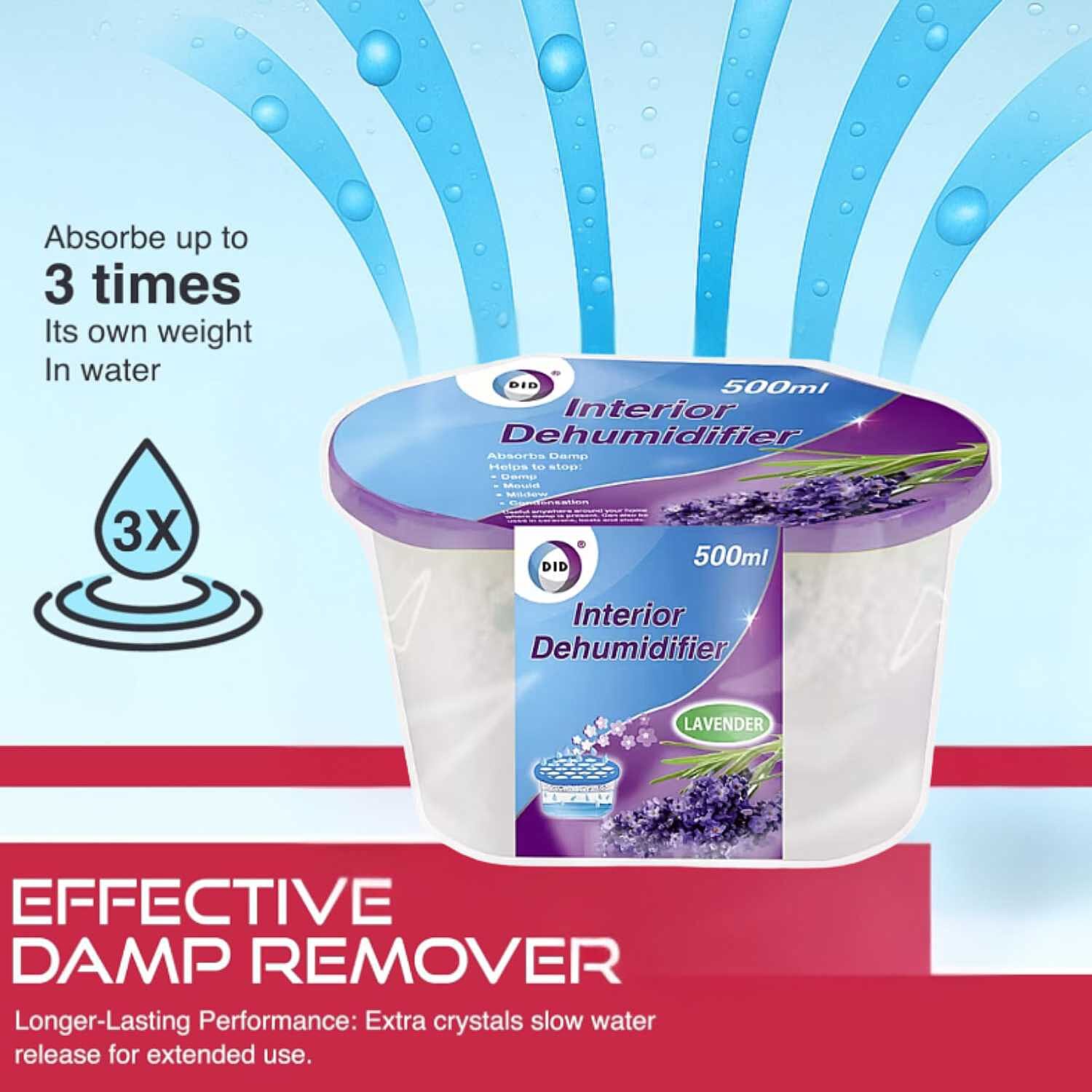 THE SEASONS ESSENTIALS - BIG SET OF 24 - Scented Interior Dehumidifiers (500 ml each)