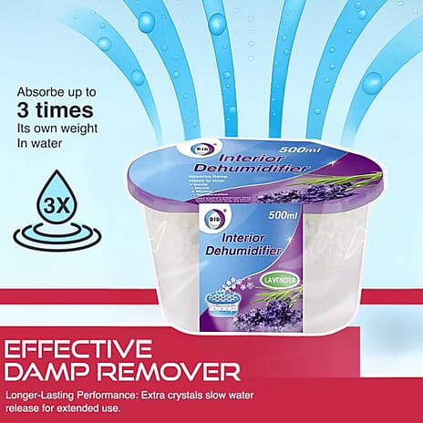 THE SEASONS ESSENTIALS - BIG SET OF 24 - Scented Interior Dehumidifiers (500 ml each)