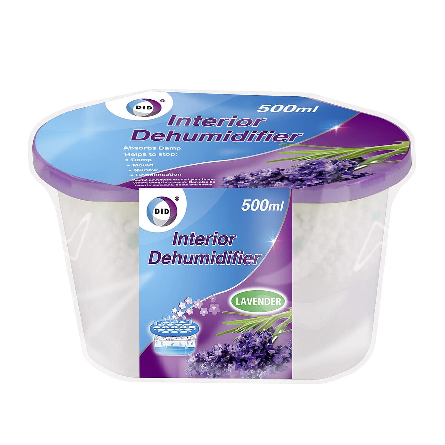 THE SEASONS ESSENTIALS - BIG SET OF 24 - Scented Interior Dehumidifiers (500 ml each)