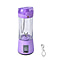 380ml Portable Blender with Detachable Cup - Purple