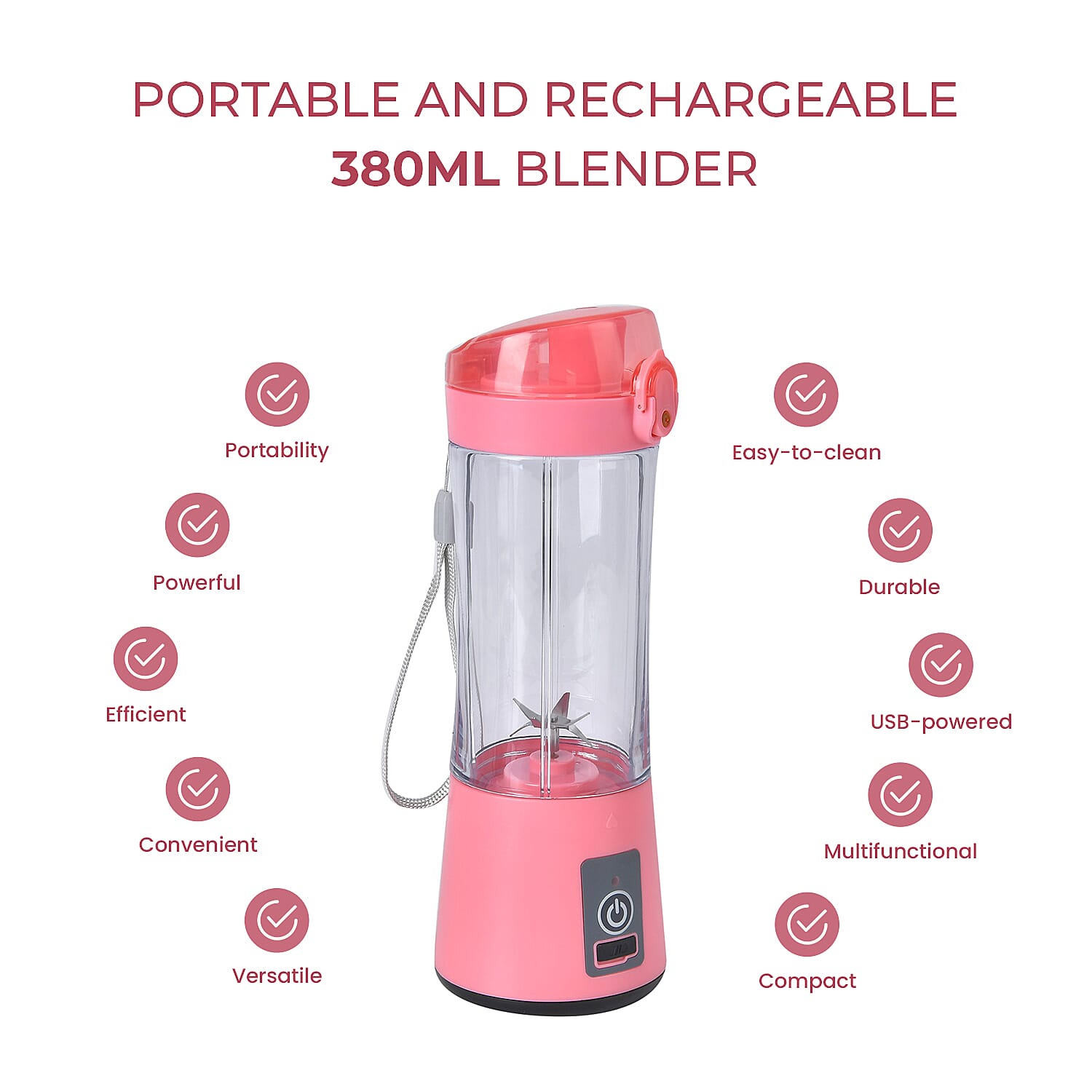 Coffee, Travel Mug and Tea Cup (Size 80x1x238 cm) - Pink & Purple